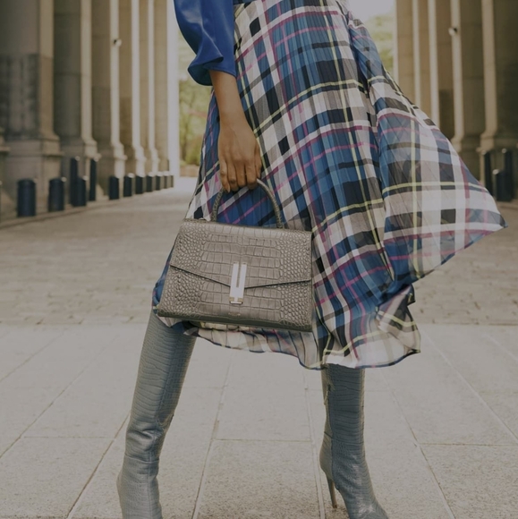 Sexy Chic Sam Edelman Snake Embossed Leather Boots - Picture 9 of 11